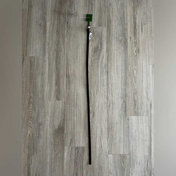 NWT Kate Spade Black Shell Buckle Belt Leather - Medium - Picture 2 of 5